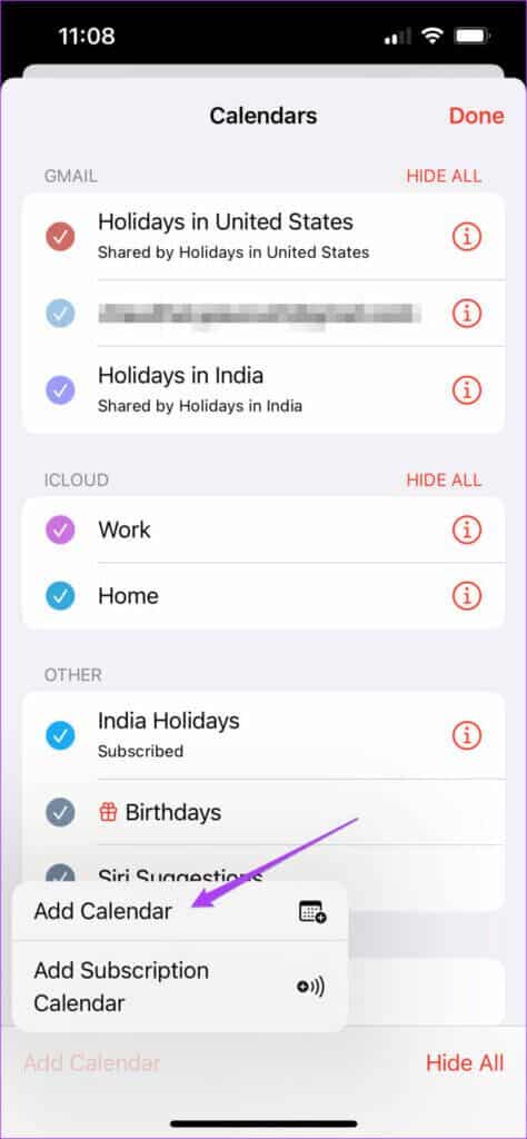 add-calendar-in-calendar-app-iphone-474x1024-1-474x1024 كيفية إضافة وإزالة العطل في تطبيق تقويم Apple