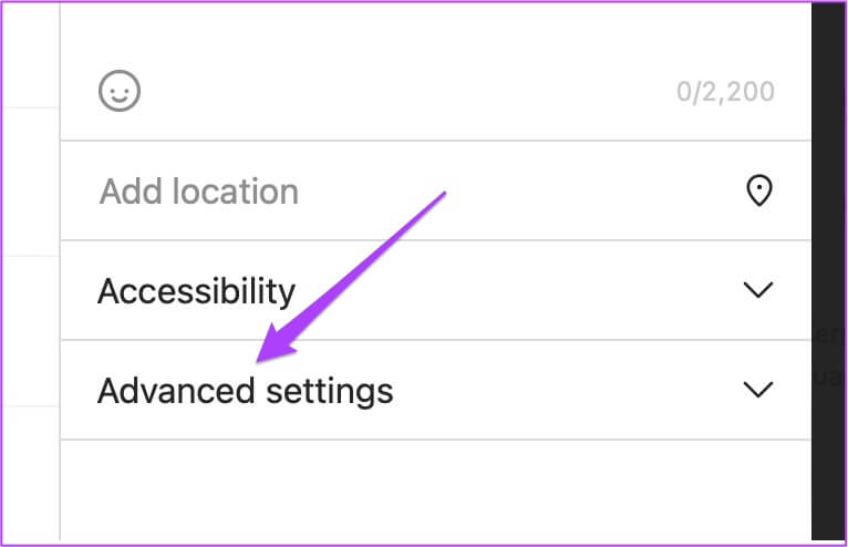 advanced-settings-instgram-desktop-766x494 كيفية إخفاء الإعجابات وعرض الحسابات على Instagram