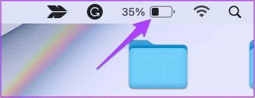 battery-status-icon-mac-home-screen-516x200 طرق إصلاح عدم شحن MacBook Air