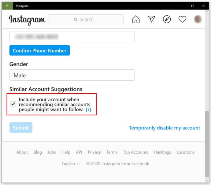 be4-690x603 كيفية تغيير عنوان بريدك الإلكتروني على Instagram