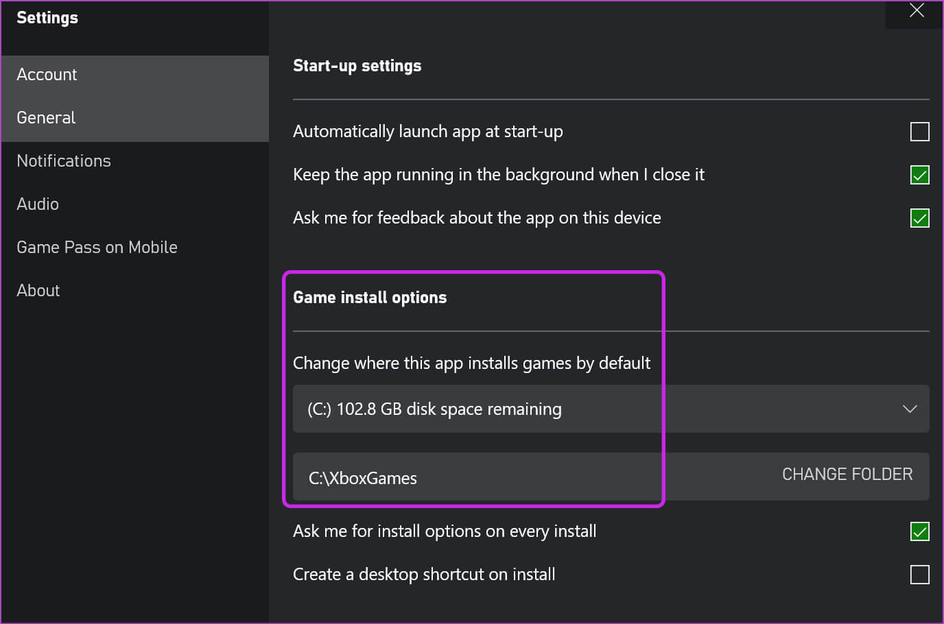 change-download-location-1376x910 أفضل 8 طرق لإصلاح عدم تنزيل تطبيق Xbox للألعاب على Windows 10 و Windows 11
