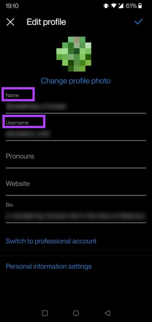 كيفية تغيير Nom d'utilisateur على Instagram - %categories