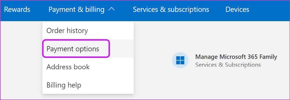 change-payment-options-999x345 أفضل 8 طرق لإصلاح عدم تنزيل تطبيق Xbox للألعاب على Windows 10 و Windows 11