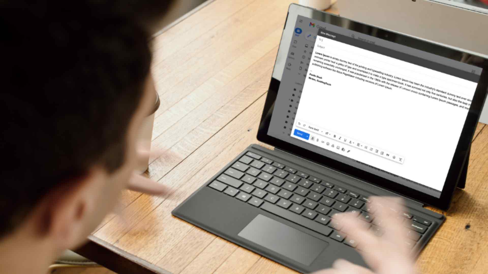 change-text-style-in-gmail-1920x1079 كيفية تغيير نمط الخط في Gmail على الويب والجوال