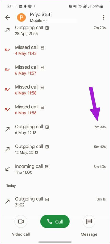check-call-duration-on-google-phone-461x1024-1-461x1024 كيفية التحقق من مدة المكالمة على iPhone و Android