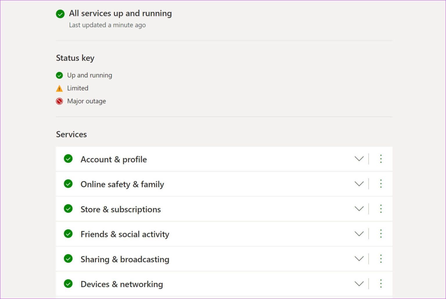 check-xbox-status-1536x1032-1-1536x1032 كيفية إصلاح عدم فتح تطبيق Xbox في Windows 11