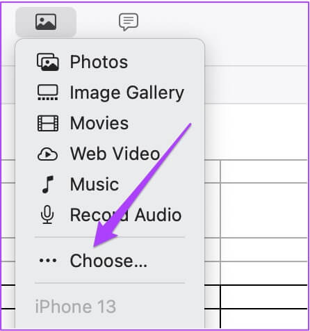 choose-audio-file-in-numbers-app-mac-446x476 كيفية إضافة ملف صوتي في تطبيق Apple Numbers