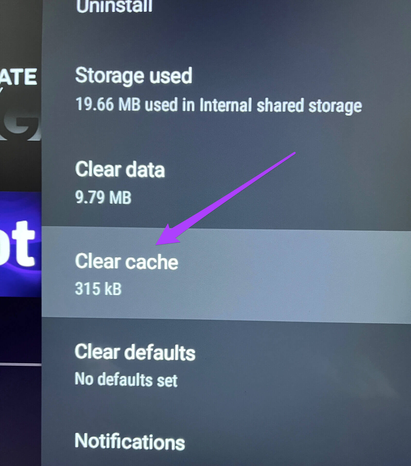 clear-cache-spotify-app-android-tv-1691x1920 أفضل 7 طرق لإصلاح عدم عمل تطبيق Spotify على Android TV