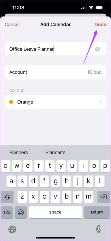 confirm-calendar-name-iphone-474x1024-1-474x1024 كيفية إضافة وإزالة العطل في تطبيق تقويم Apple