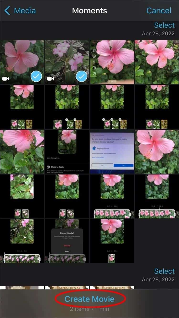 create-Movie-750x1334 كيفية قص مقاطع الفيديو في IMovie