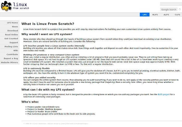 create-own-Linux-distro-04-Linux-from-Scratch-700x489 5 أدوات لإنشاء توزيعة Linux مخصصة بسهولة