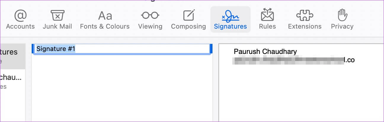 default-signature-mail-settings-mac-1296x414 كيفية إضافة التوقيع في تطبيق Apple Mail على iPhone و iPad و Mac