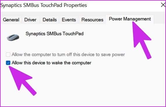 disable-device-from-waking-up-computer-571x370 كيفية منع الماوس ولوحة المفاتيح من إيقاظ جهاز الكمبيوتر الذي يعمل بنظام Windows 11