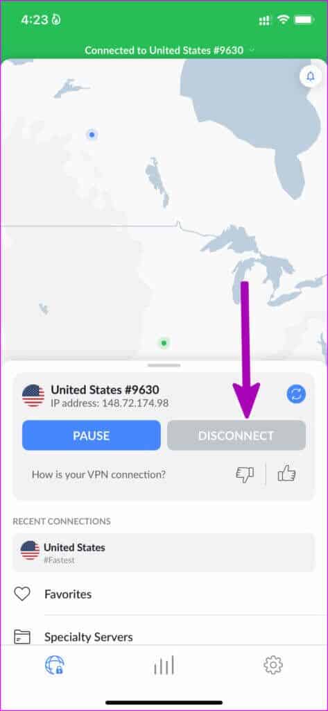 disconnect-VPN-2-473x1024-1-473x1024 أفضل 7 طرق لإصلاح عدم إرسال Instagram لرموز الأمان