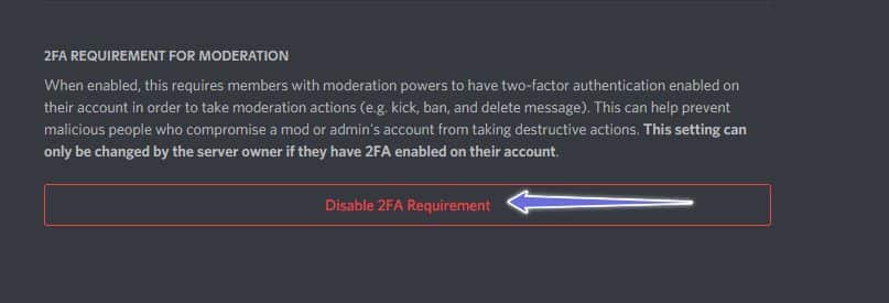 discord-desktop-disable-button-server-2fa-807x275 كيفية تمكين وتعطيل المصادقة الثنائية (2FA) على Discord