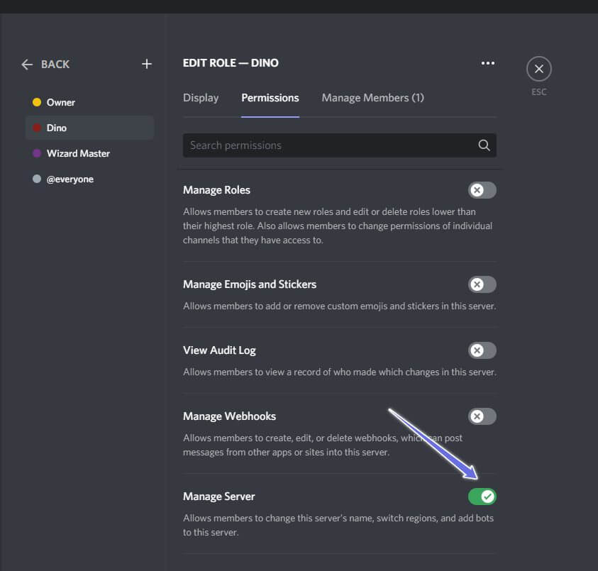 discord-desktop-manage-server-843x805 كيفية إضافة روبوت إلى خادم Discord