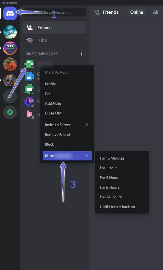 discord-desktop-mute-direct-messages-570x946 كيفية كتم صوت شخص ما في Discord