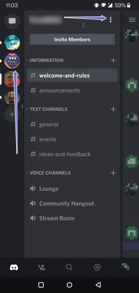 discord-mobile-server-options-485x1024-1-485x1024 كيفية تمكين وتعطيل المصادقة الثنائية (2FA) على Discord