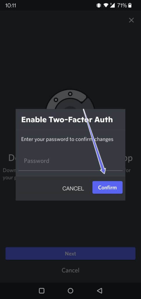 discord-mobile-type-password-485x1024-1-485x1024 كيفية تمكين وتعطيل المصادقة الثنائية (2FA) على Discord