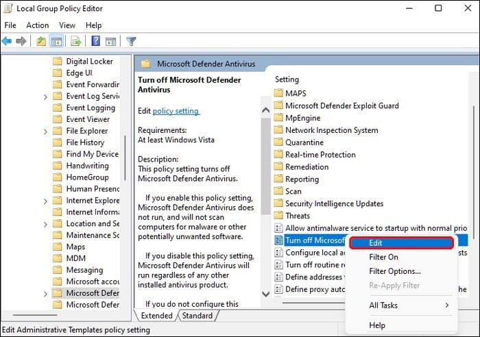 edit-700x492 كيفية تعطيل برنامج Windows Defender في Windows 11