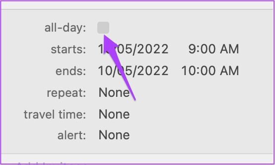enable-all-day-event-mac-554x334 كيفية إضافة وإزالة العطل في تطبيق تقويم Apple