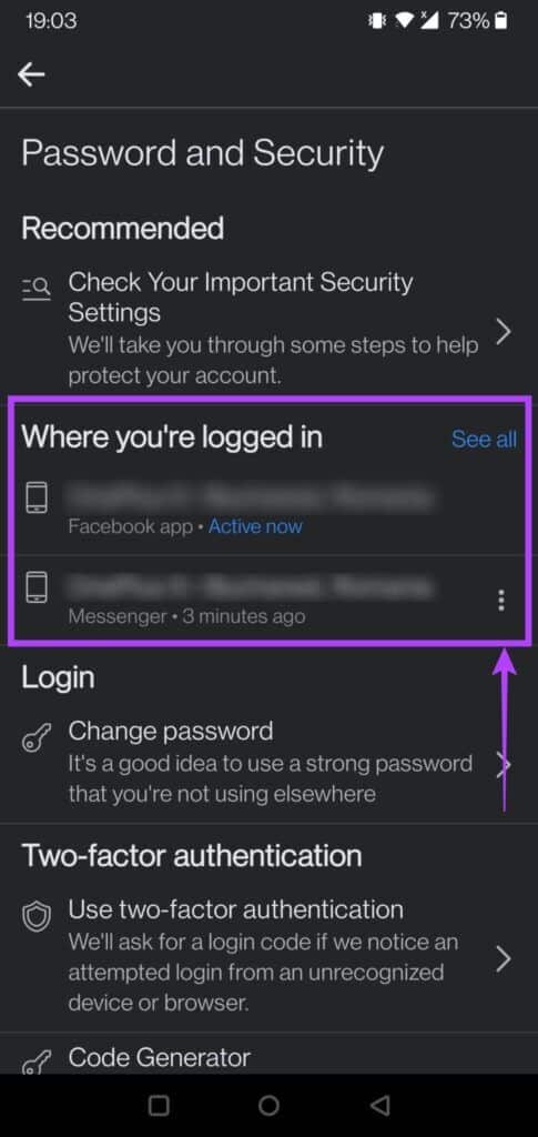 facebook-logged-in-devices-485x1024-1-485x1024 كيفية إيقاف تشغيل حالتك النشطة على Facebook