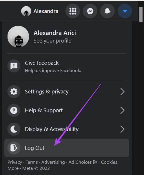 facebook-logout-497x605 كيفية إيقاف تشغيل حالتك النشطة على Facebook