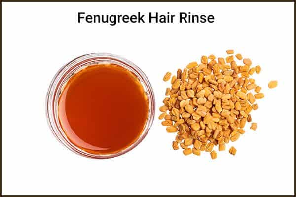 6 فوائد لبذور الحلبة للشعر و 4 طرق لاستخدامها - skin-beauty fenugreek hair rinse 600x400 - 6 فوائد لبذور الحلبة للشعر و 4 طرق لاستخدامها