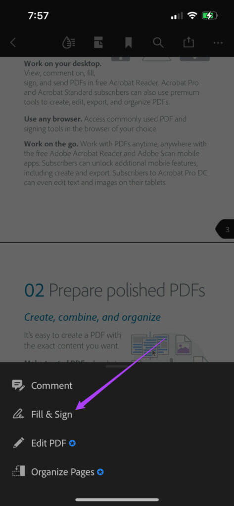 كيفية توقيع ملفات PDF في Adobe Acrobat Reader على iPhone و Mac - %categories