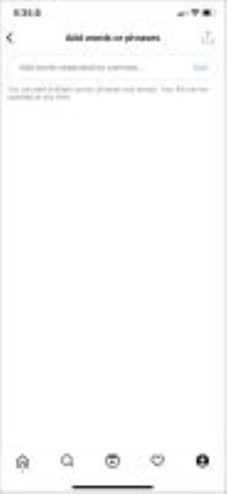 filter-words-and-phrases-in-instagram-322x700 كيفية تقييد الرسائل والتعليقات على Instagram