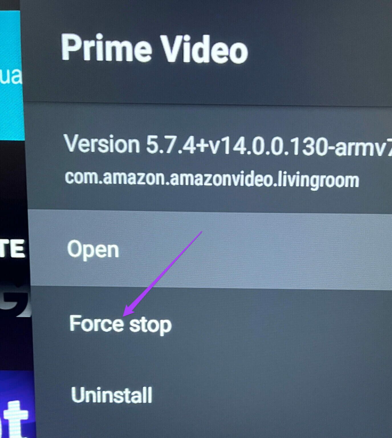 force-stop-amazon-prime-video-android-tv-1375x1536-1-1375x1536 أفضل 7 طرق لإصلاح عدم عمل Amazon Prime Video على Android TV