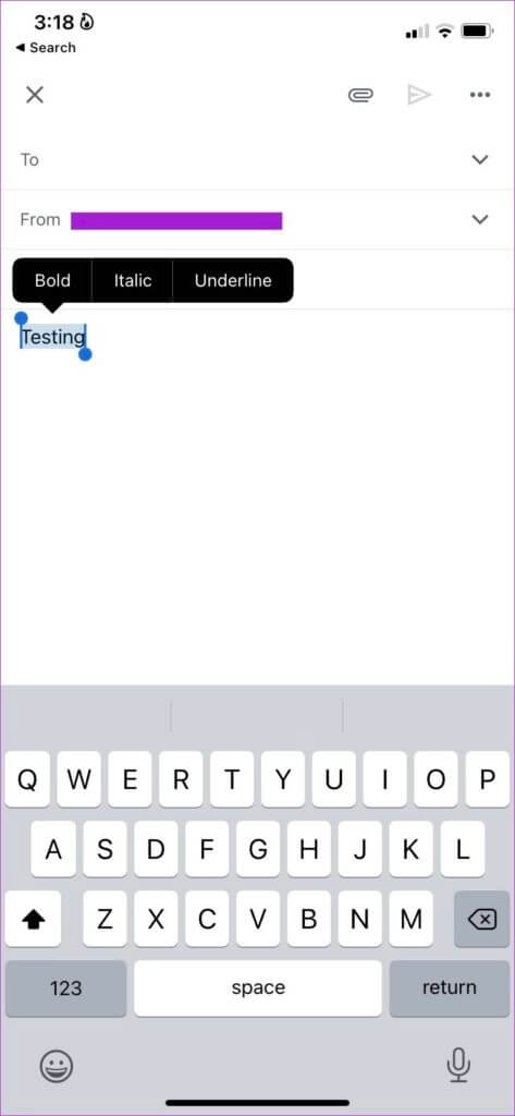 formatting-options-on-gmail-iphone-473x1024-1-473x1024 كيفية تغيير نمط الخط في Gmail على الويب والجوال