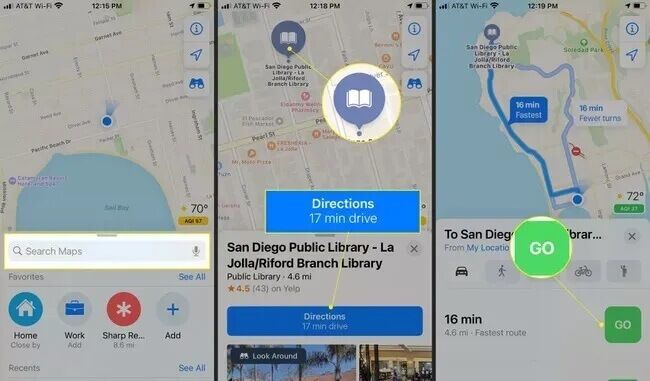 google-maps-alternatives-apple-maps-650x381 12 من أفضل التطبيقات البديلة لخرائط Google التي يجب أن تجربها