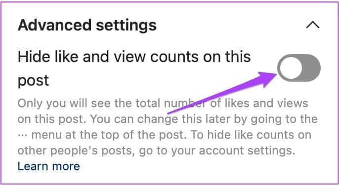 hide-like-and-view-counts-from-this-post-instagram-desktop-686x376 كيفية إخفاء الإعجابات وعرض الحسابات على Instagram