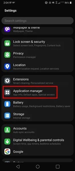 how-to-completely-delete-and-uninstall-apps-on-android-application-manager-1-263x600 كيفية حذف التطبيقات وإلغاء تثبيتها تمامًا على Android