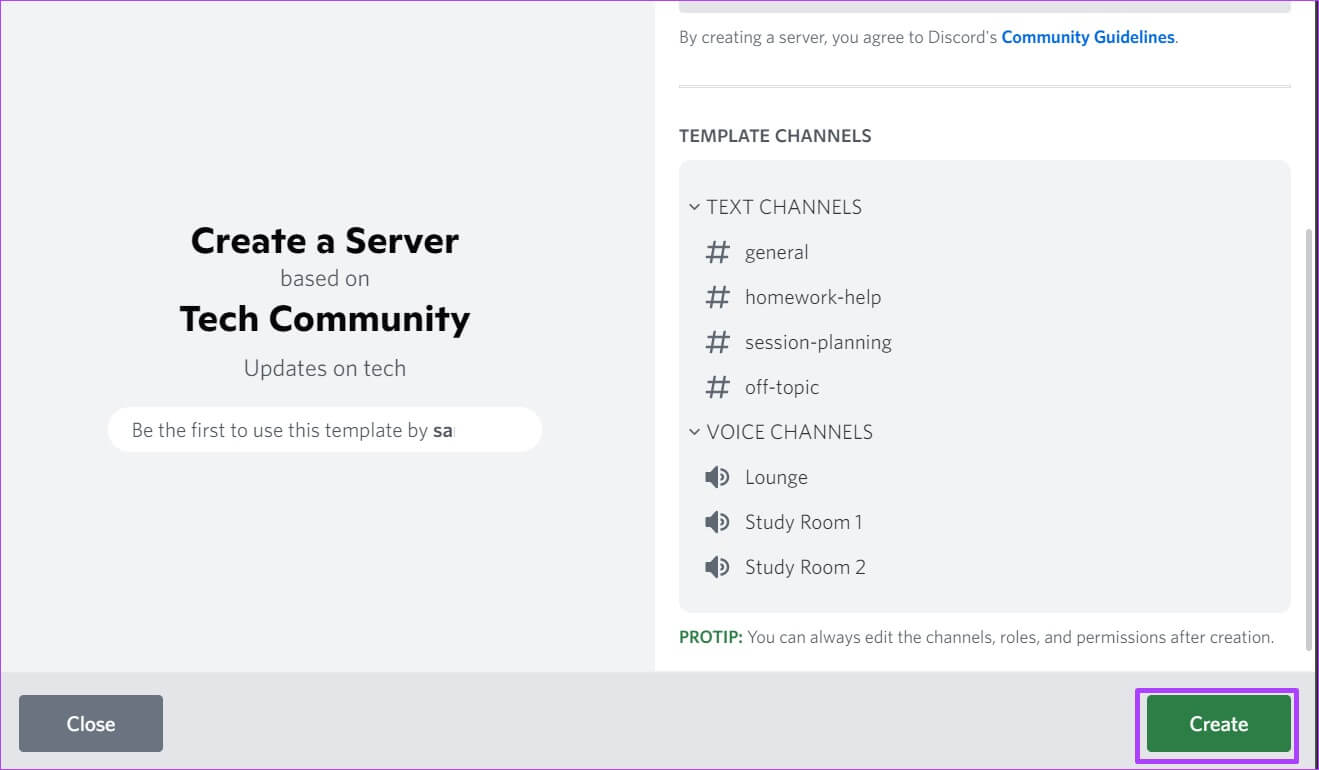 كيفية إنشاء ومزامنة وحذف قوالب خادم Discord - %categories