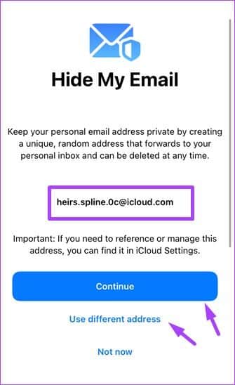 كيفية إعداد واستخدام Hide My Email على iCloud + - %categories