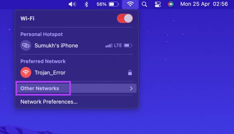 أفضل 6 طرق لإصلاح عدم عمل نقطة الاتصال الشخصية hotspot في Mac - %categories