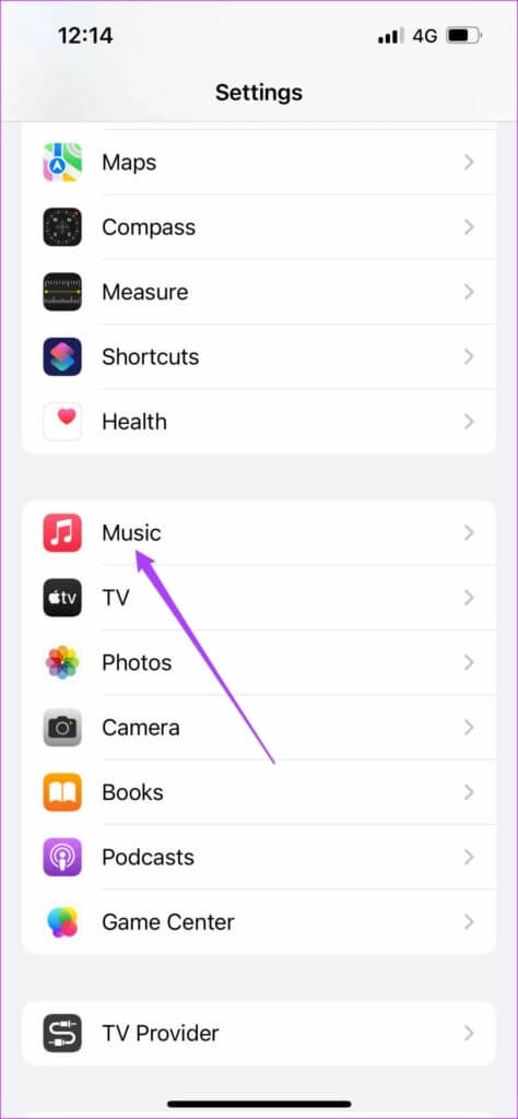 music-settings-iphone-474x1024-1-474x1024 كيفية تمكين Dolby Atmos على iPhone و iPad و Mac