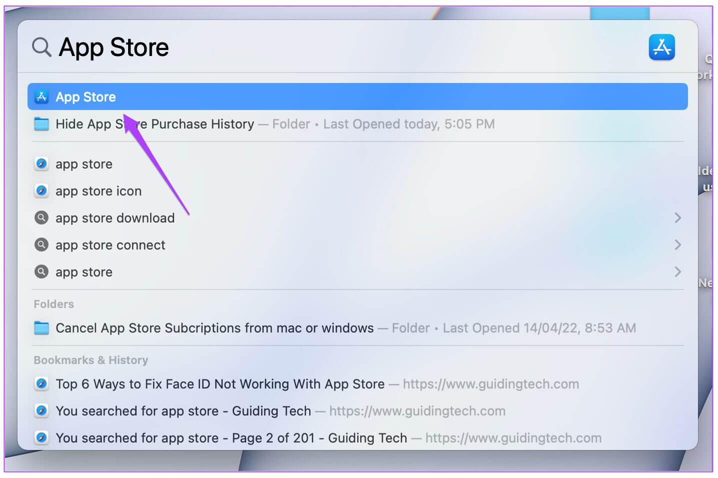 كيفية إخفاء سجل شراء التطبيقات على iPhone و iPad و Mac - %categories