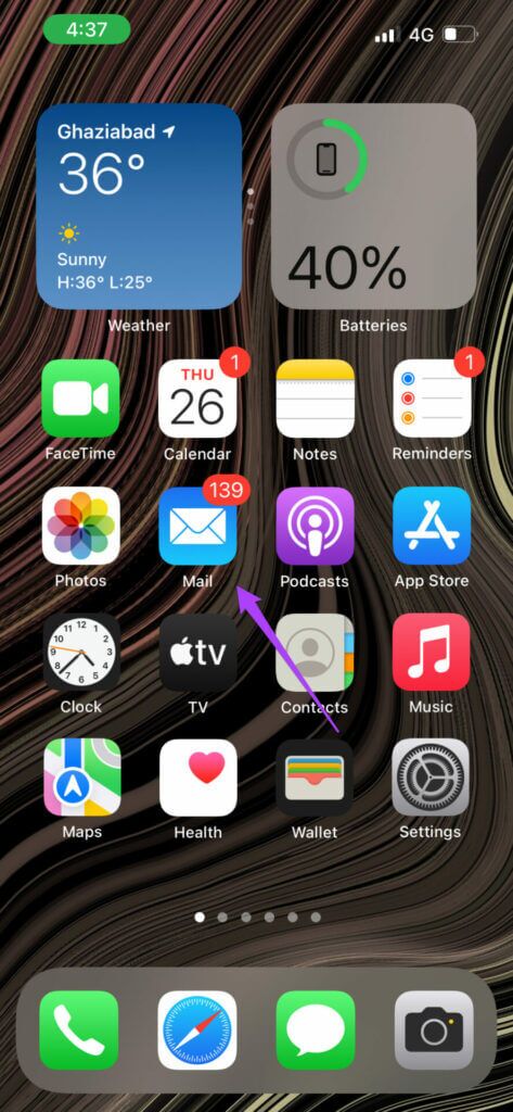 open-mail-app-on-iphone-1-473x1024-1-473x1024 كيفية إضافة التوقيع في تطبيق Apple Mail على iPhone و iPad و Mac