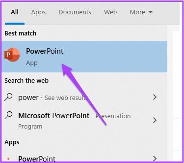 open-powerpoint-on-windows-375x331 كيفية تحويل ملف PowerPoint إلى فيديو على Mac و Windows