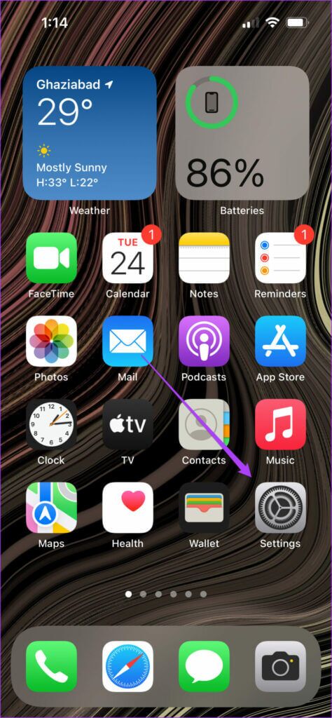 open-settings-iphone-474x1024-3-474x1024 أفضل 8 طرق لإصلاح عدم عمل معرف الوجه في Notes على iPhone