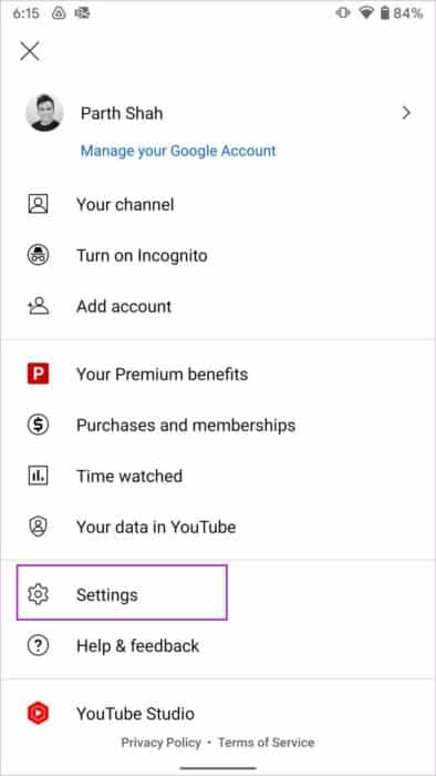 open-youtube-settings-1080x1920-e1653435978486 كيفية حذف سجل بحث YouTube على الهاتف والويب