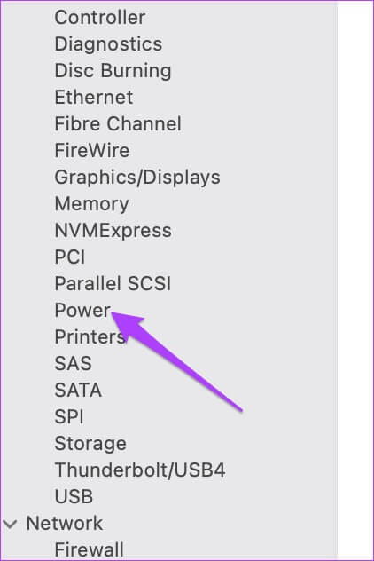 power-system-report-macbook-422x632 طرق إصلاح عدم شحن MacBook Air