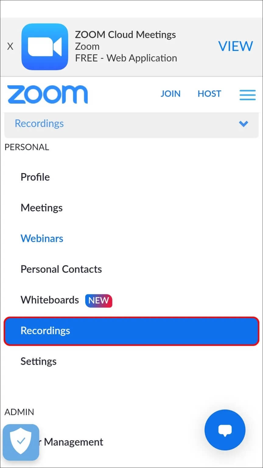 كيفية مشاهدة تسجيل لاجتماع Zoom - %categories