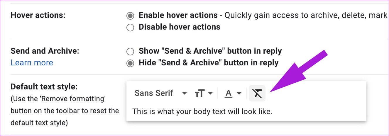 remove-formatting-in-gmail-1326x464 كيفية تغيير نمط الخط في Gmail على الويب والجوال