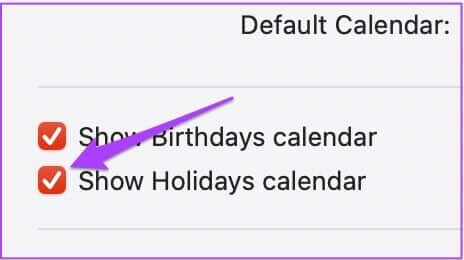 remove-holidays-calendar-mac-464x260 كيفية إضافة وإزالة العطل في تطبيق تقويم Apple