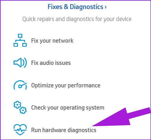 run-hardware-diagnostics-515x479 أفضل 8 طرق لإصلاح بطئ Windows 11 بعد التحديث