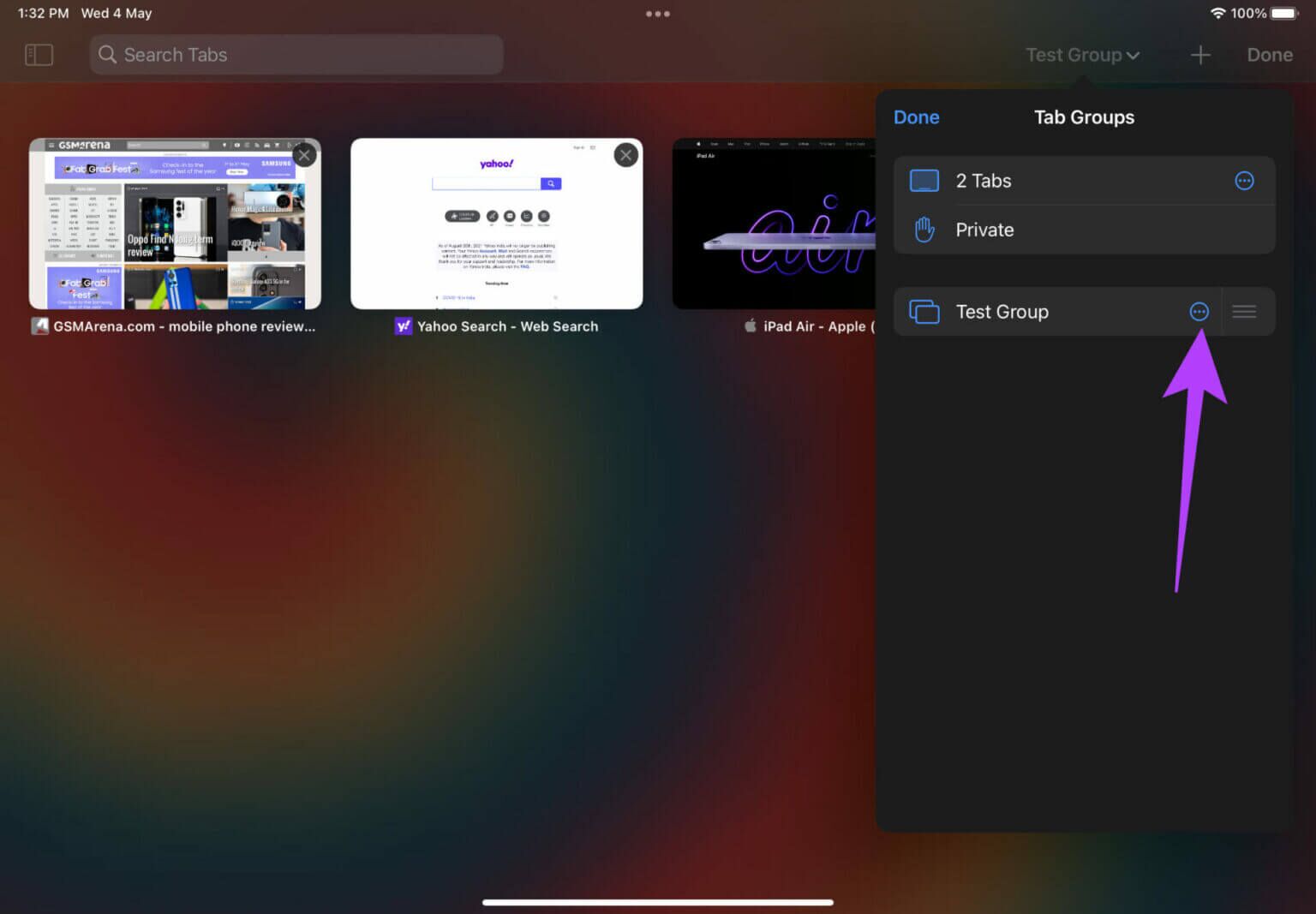 safari-tabs-12-1536x1067-1-1536x1067 كيفية استخدام مجموعات علامات التبويب في Safari على أجهزة Mac و iPhone و iPad